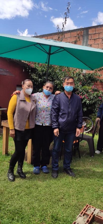 Acogedor Hostal Usaquen La Parada Del Tren Bogotá Dış mekan fotoğraf